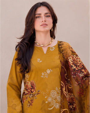 Gul-e-Rang 9B 3-Piece Lawn Suit | Faislabad Fabrics FAISALABAD FABRICS