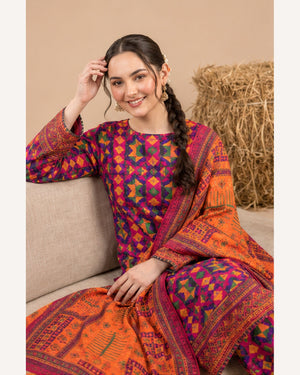 Gul-e-Rang 13B 3-Piece Lawn Suit | Faislabad Fabrics FAISALABAD FABRICS