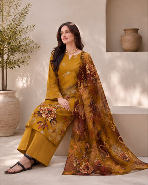Gul-e-Rang 9B 3-Piece Lawn Suit | Faislabad Fabrics FAISALABAD FABRICS