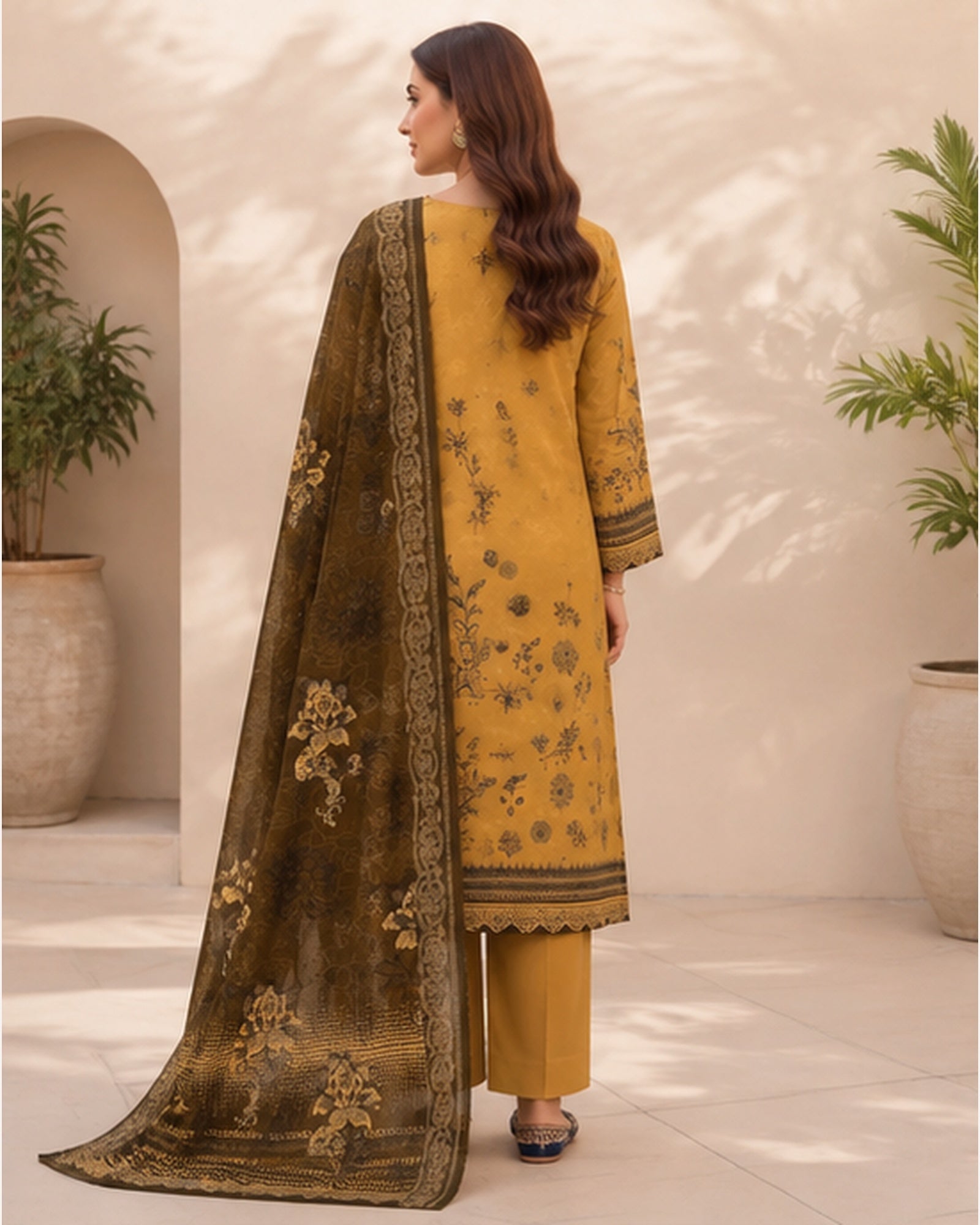 Gul-e-Rang 11B 3-Piece Lawn Suit | Faislabad Fabrics FAISALABAD FABRICS