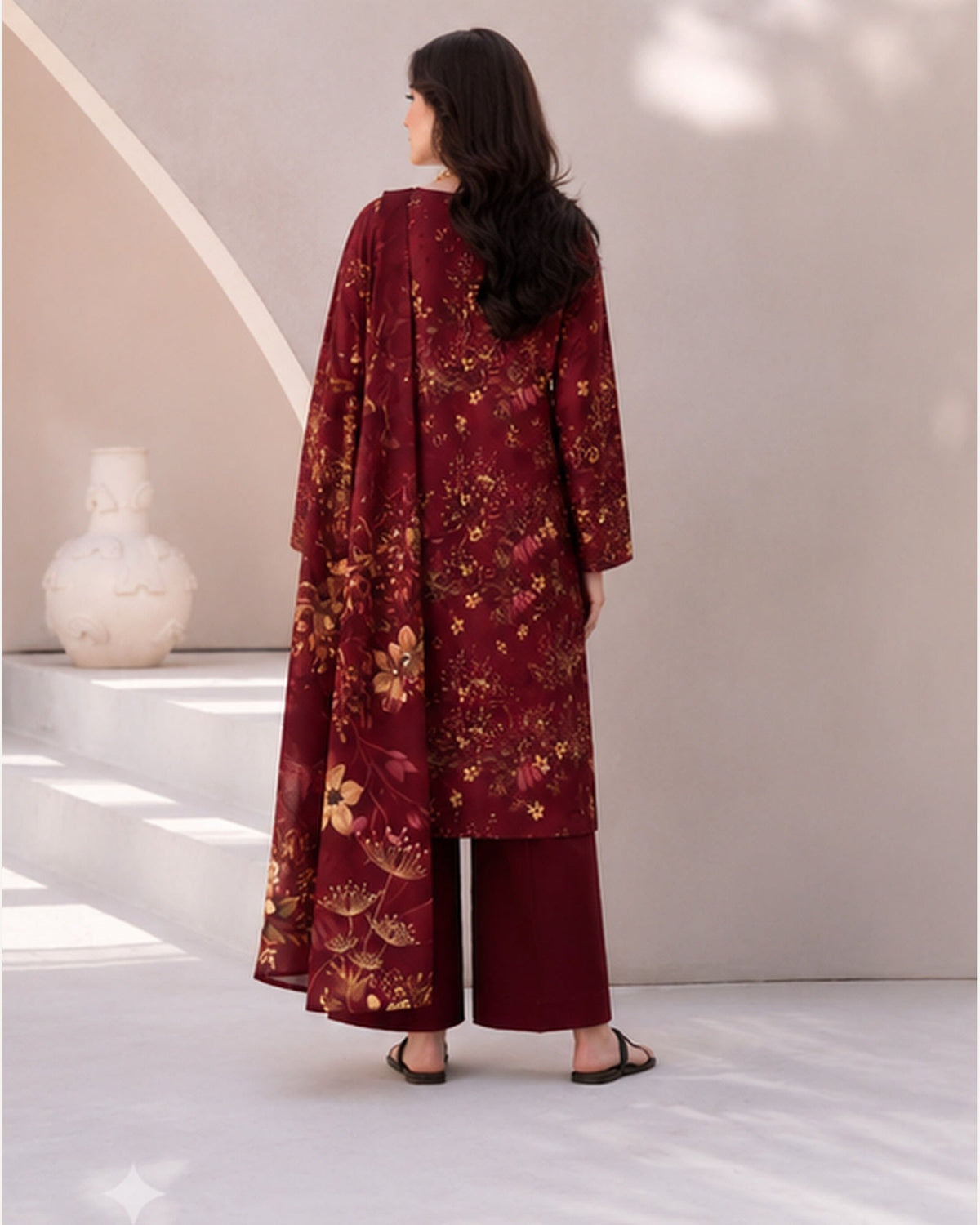 Gul-e-Rang 5B 3-Piece Lawn Suit | Faislabad Fabrics FAISALABAD FABRICS
