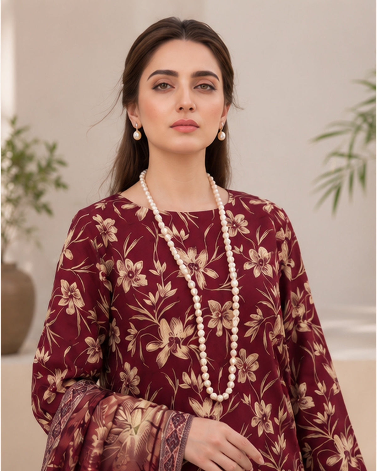 Gul-e-Rang 7B 3-Piece Lawn Suit | Faislabad Fabrics FAISALABAD FABRICS