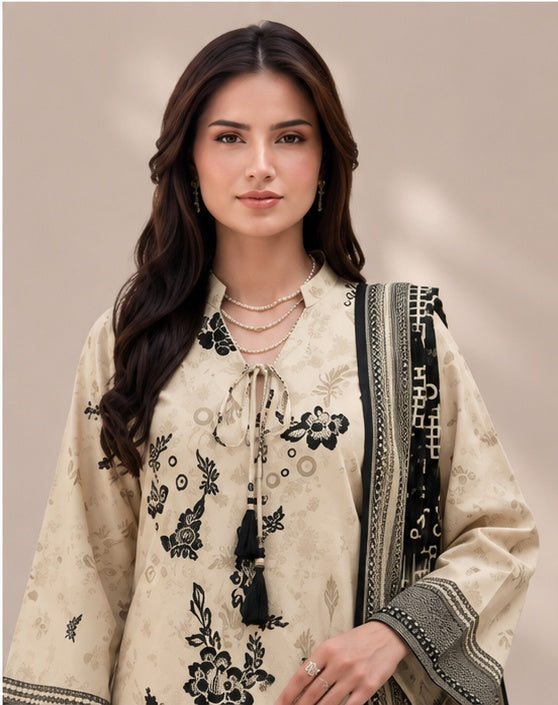 Gul-e-Rang 4B 3-Piece Lawn Suit | Faislabad Fabrics FAISALABAD FABRICS