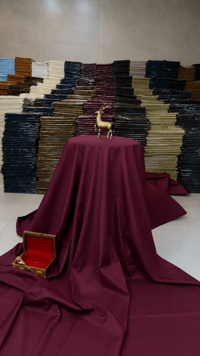 Italian Wash N Wear Maroon - HUSNO JAMAL